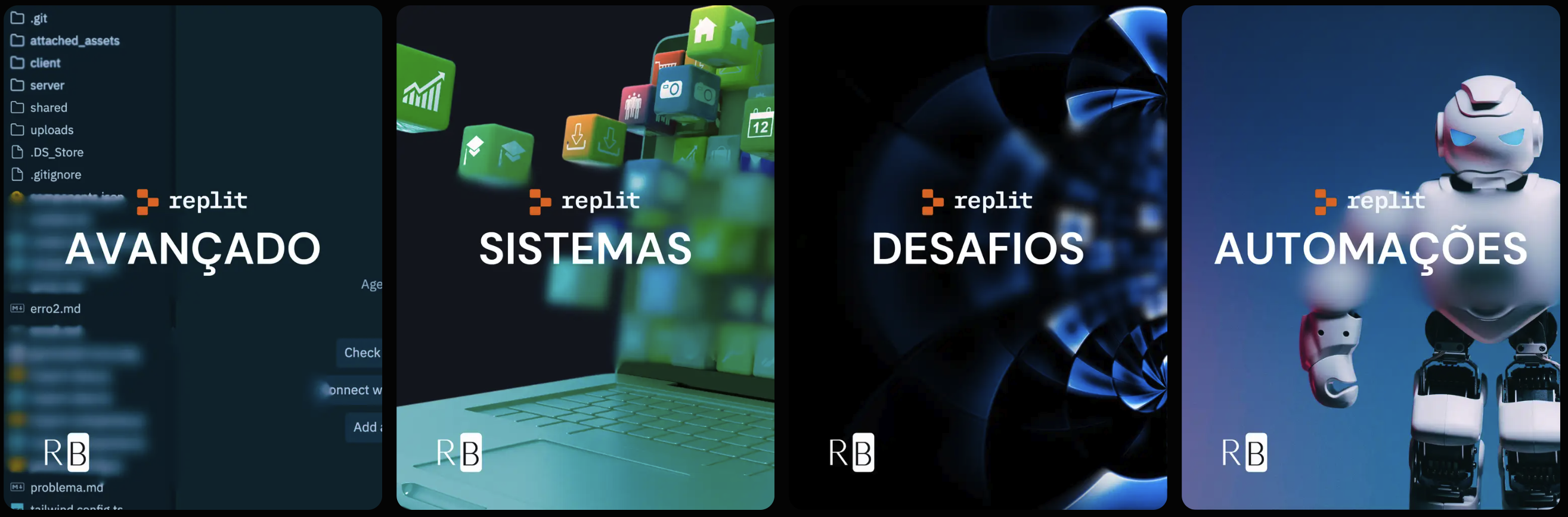 Módulos: Avançado, Sistemas, Desafios e Automações